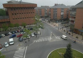 Tramo de la calle Reyes de Navarra.