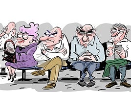 La tira de Cerrajería sobre las cancelaciones en Osakidetza