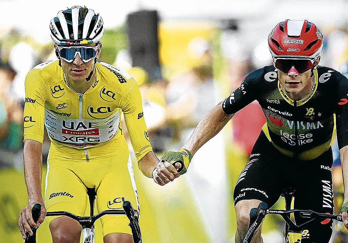 El Pogacar más conservador y el Vingegaard más agresivo antes de los Pirineos