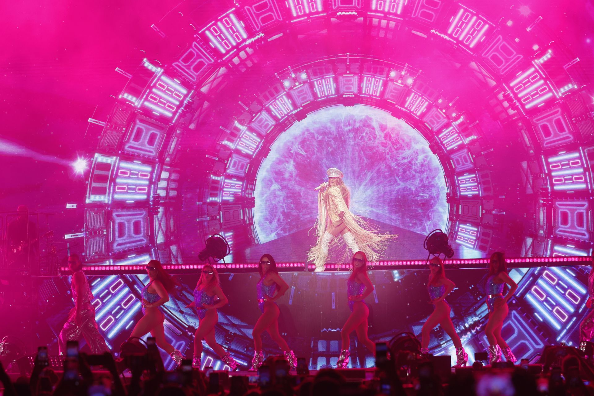 El show de Jennifer Lopez en el BEC