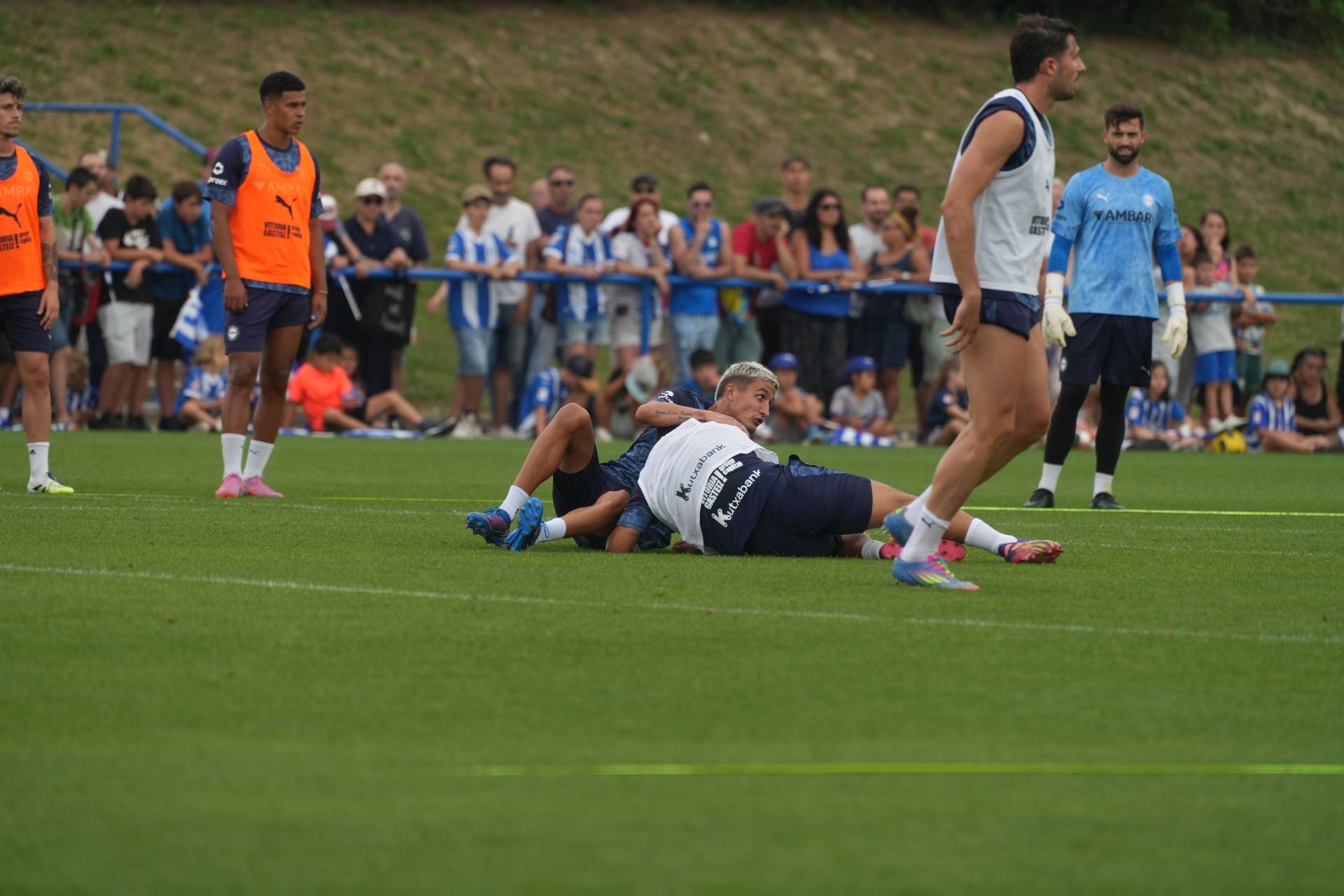 Las mejores imágenes del entrenamiento abierto del Alavés