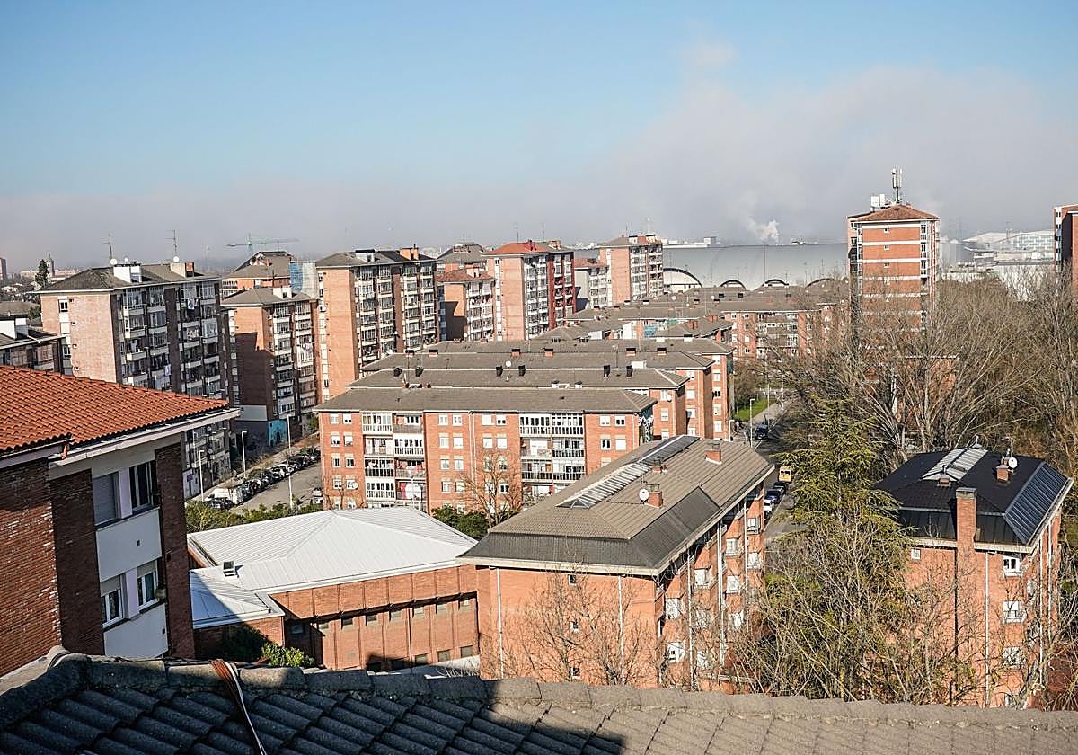 Panorámica del barrio de Zaramaga.