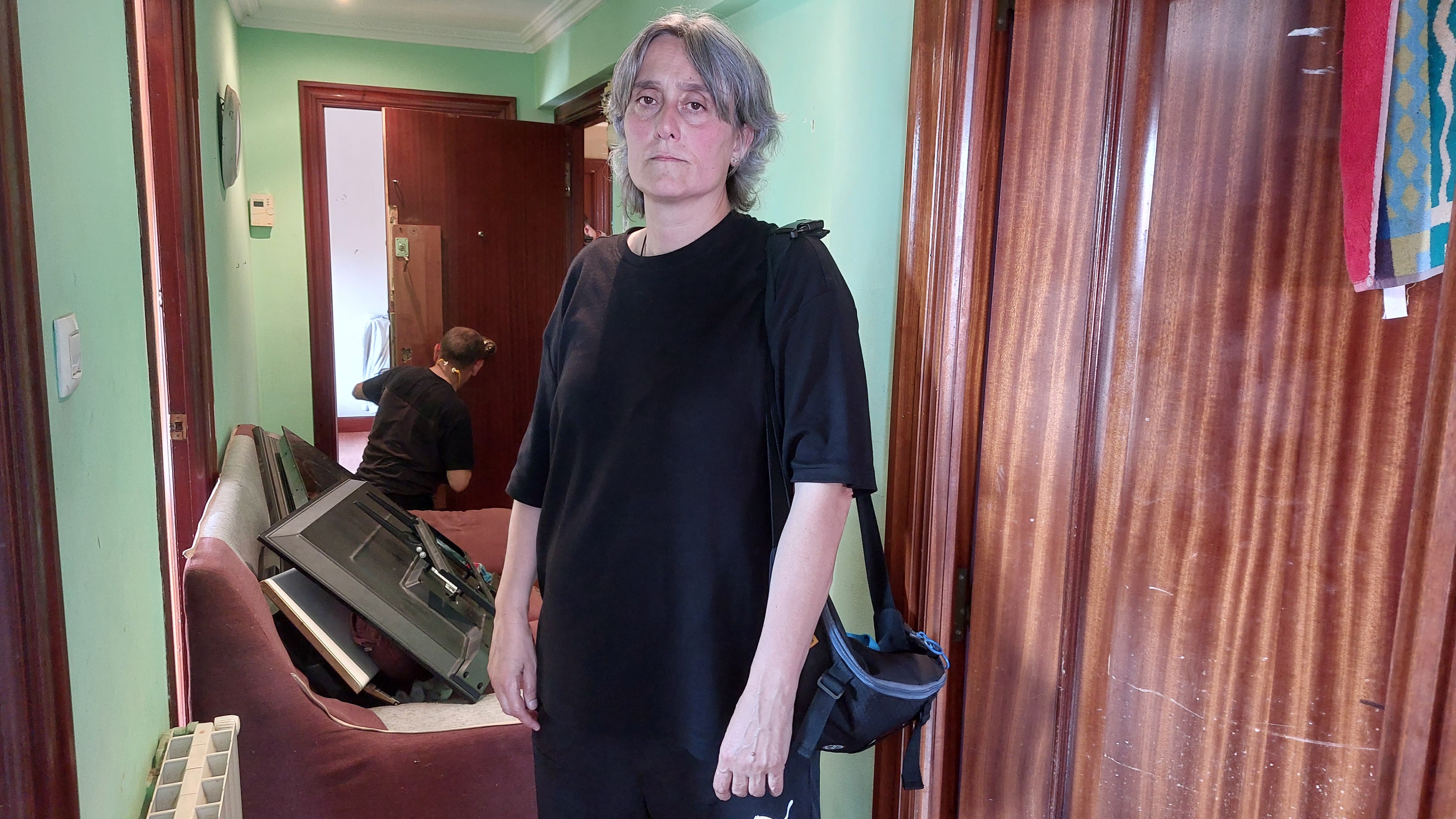 Una vecina de Portugalete recupera su casa okupada desde hace año y medio: «Ha sido un calvario»