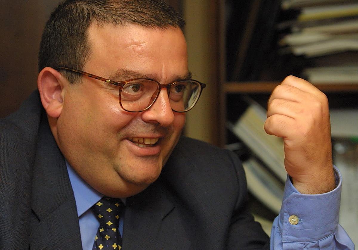 Joseba Grajales, en una foto en 2002.