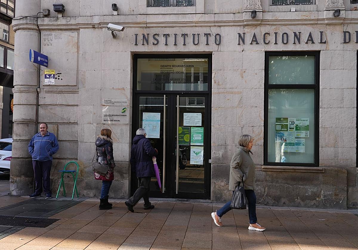 Oficina del INSS, encargado de gestionar el IMV y el complemento a la infancia.