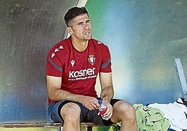Jesús Areso acude a diario a Tajonar, pero no se ejercita con el resto de sus compañeros en Osasuna.