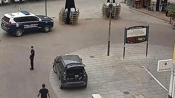 Investigan la muerte de un hombre en plena calle en el centro de Aranda