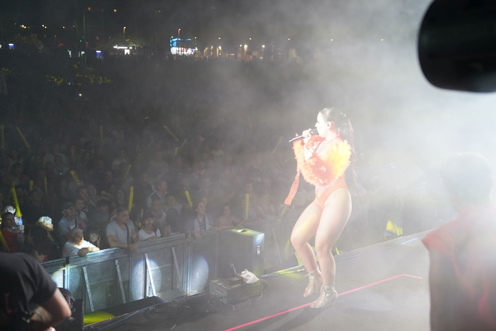 Las mejores imágenes del show de la orquesta Vulkano en Santurtzi