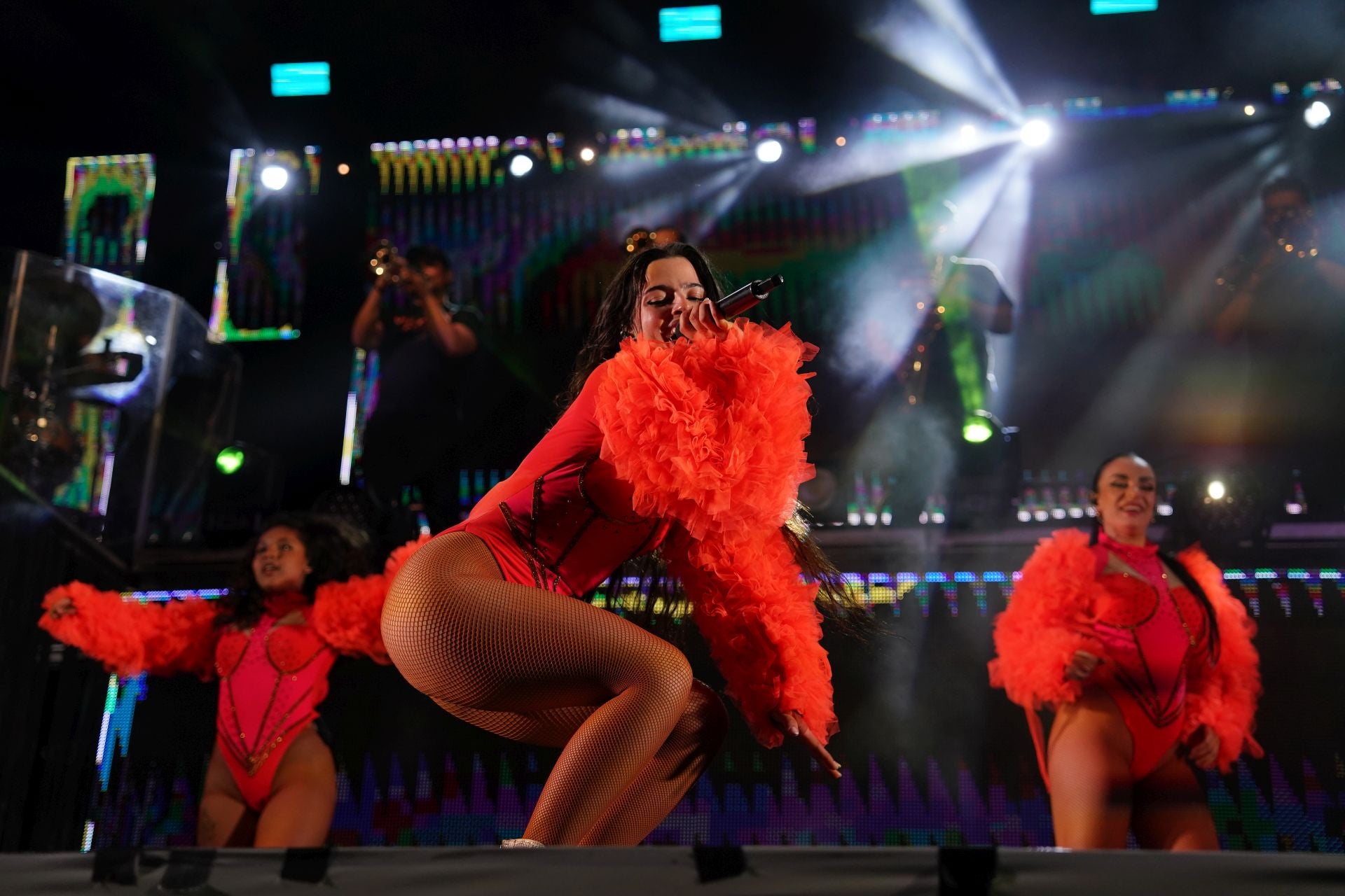 Las mejores imágenes del show de la orquesta Vulkano en Santurtzi