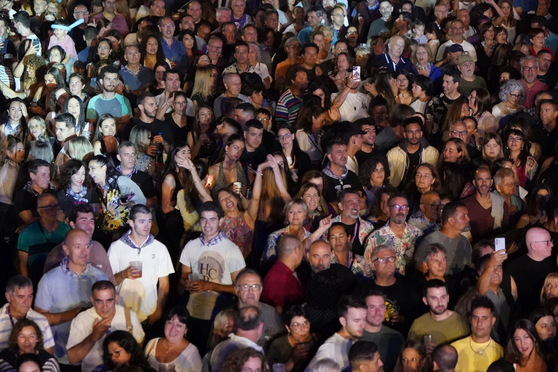 Las mejores imágenes del show de la orquesta Vulkano en Santurtzi