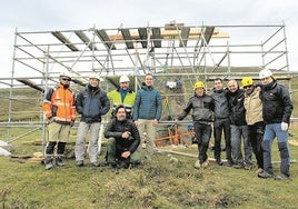 Equipo formado por arqueólogos y arquitectos