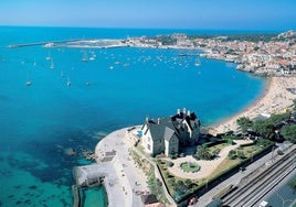 Vista aérea de Cascais.