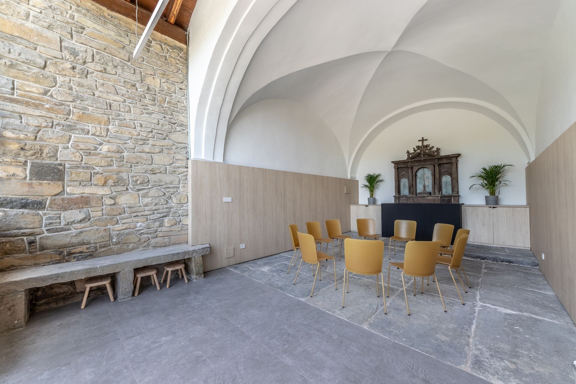 Una ermita del siglo XVI renace como centro social para los 50 vecinos de un pequeño pueblo a media hora de Bilbao