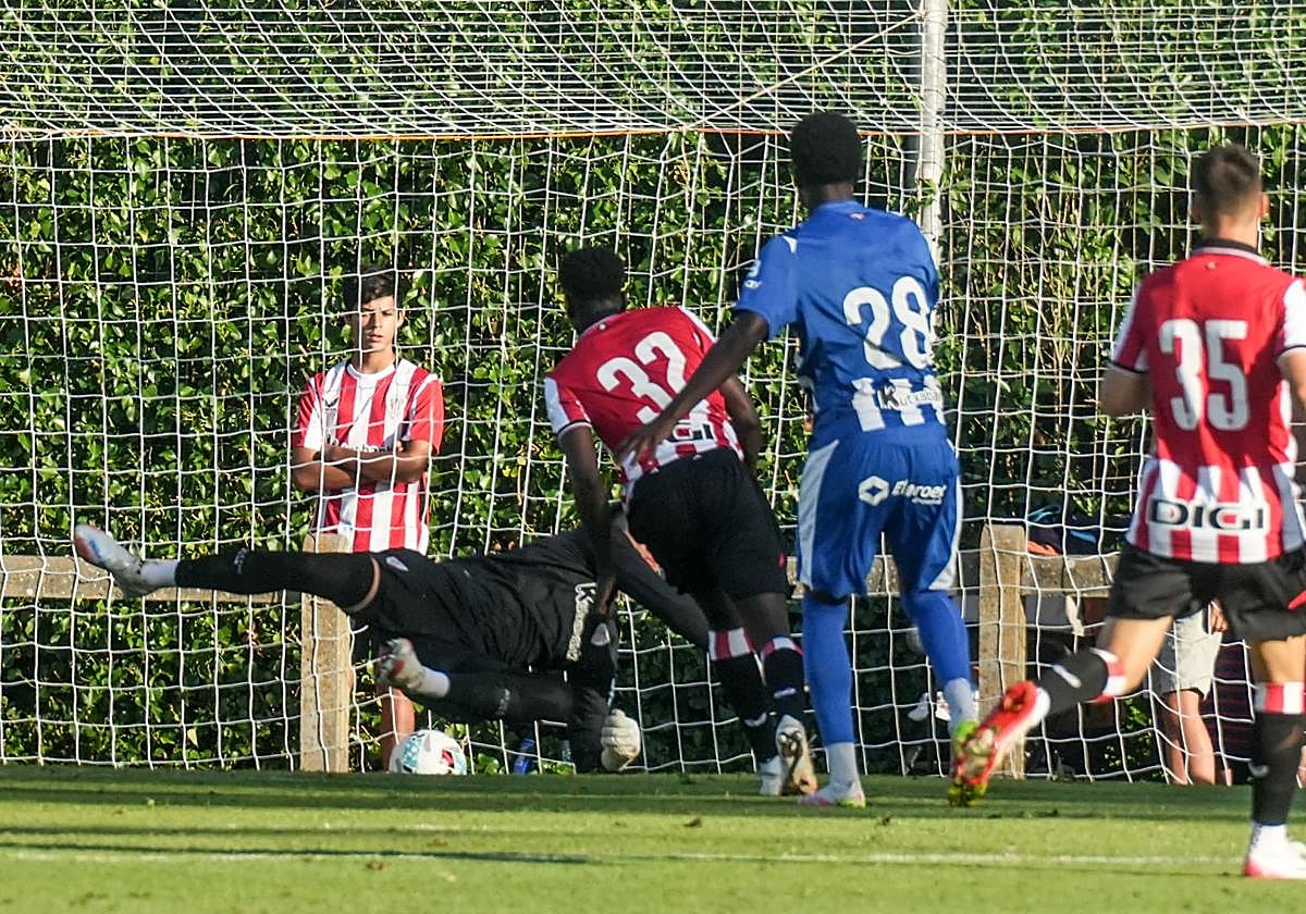 El gol de la victoria del Alavés.
