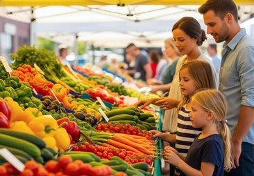 ¿Quién lleva la vez? Visitas a mercados locales en familia