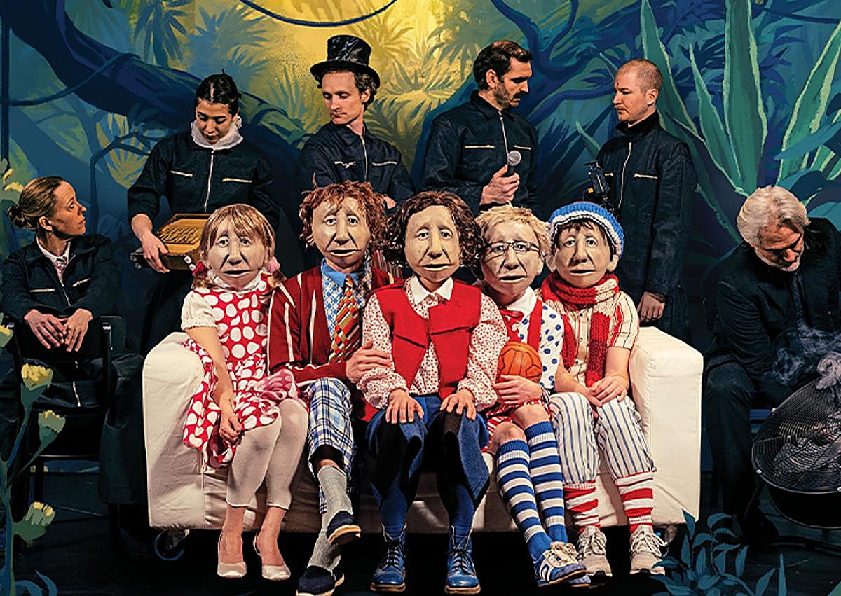 Imagen secundaria 1 - 'Vulcano', del Centro Dramático Nacional, cuenta con Eneko Sagardoy entre los protagonistas. El teatro de máscaras de la compañía alemana Familie Flöz; y 'Todos pájaros', con Pere Ponce y Vicky Peña.