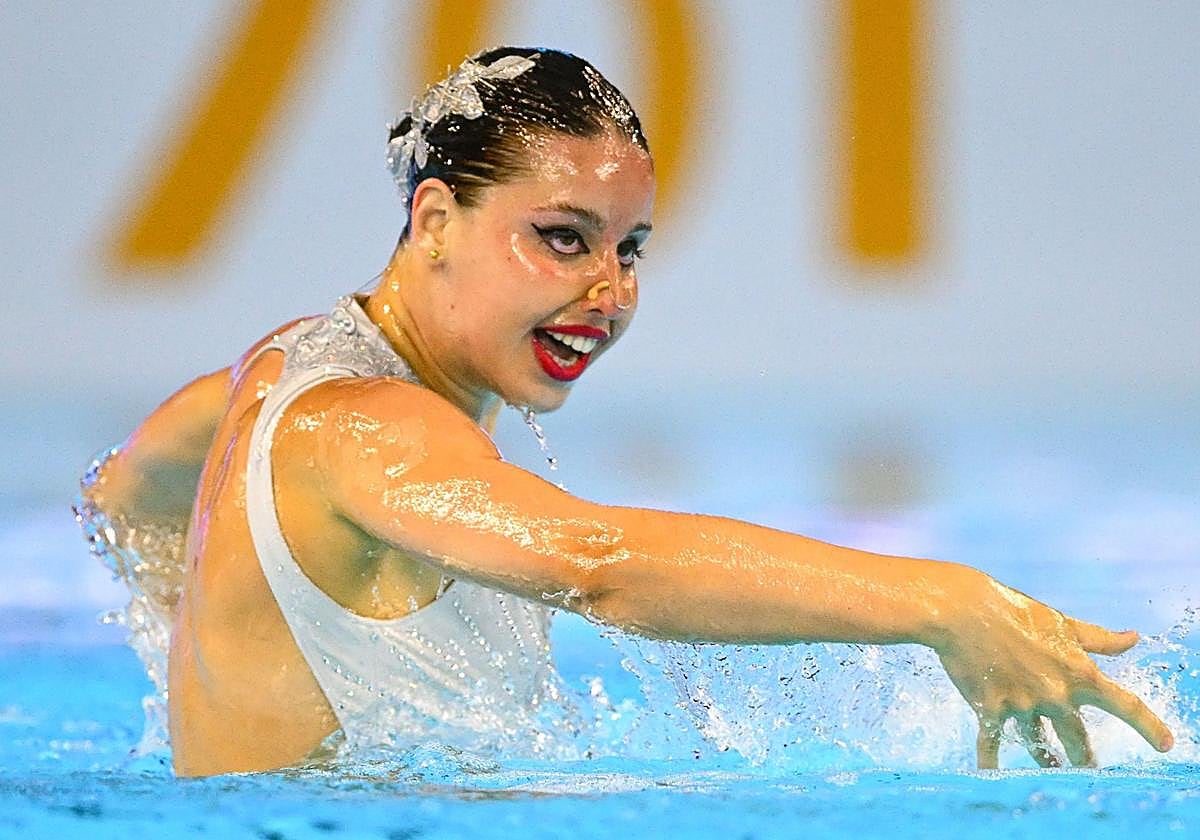 Iris Tió hace historia y se convierte en la primera española en ganar el oro como solista en el Mundial de natación artística
