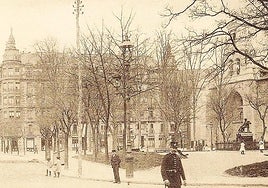 La iglesia de San Vicente.