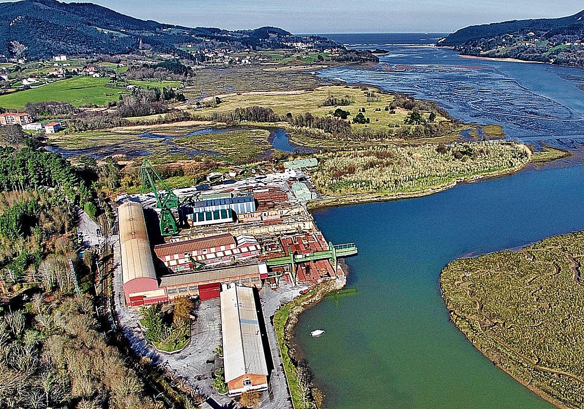 Una de las dos sedes estaría ubicada en los astilleros de Murueta, en plena marisma, la otra, en la zona urbana de Gernika.