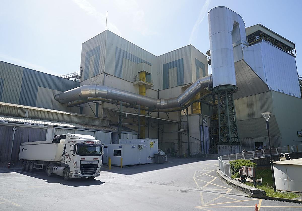 Vista de la planta de Vidrala en Llodio.