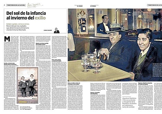 Territorios recorre las ciudades de Antonio Machado