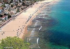 La cámara se está probando este verano en una playa levantina.