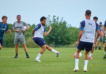 Calebe brilla en sus primeros entrenamientos. «Va a dar que hablar»