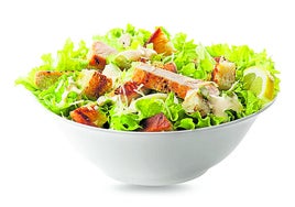 Ensalada César, la globalización verde