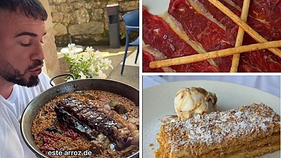 El arroz de chuletón de un pueblo de Cantabria que ha conquistado al influencer 'Cenando con Pablo'