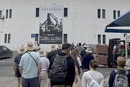 La delegación de Lea Artibai durante su visita Portugal.