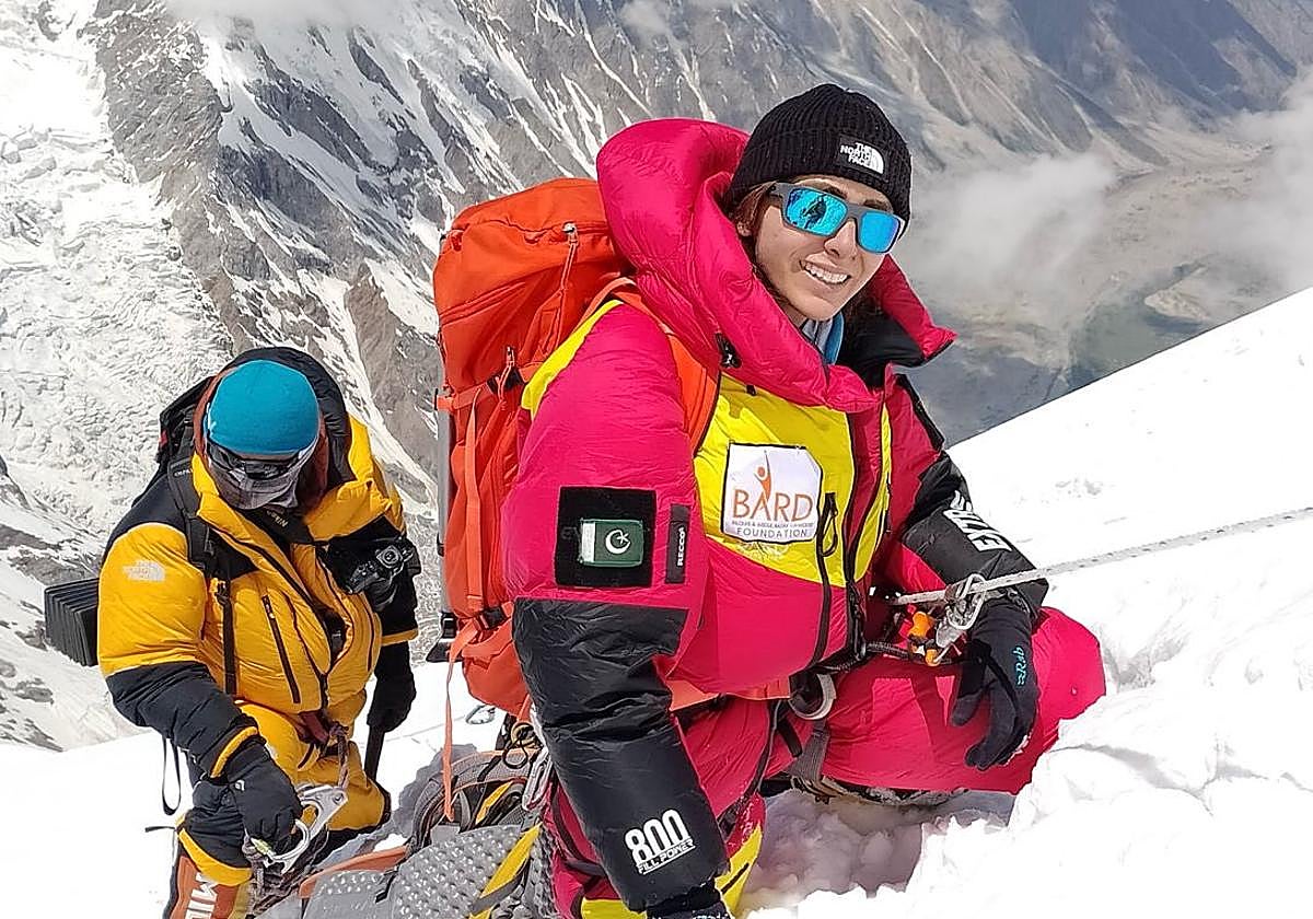 Naila Kiani, 8.000 metroko mendi guztiak igotzea lortuko dituen lehen emakume pakistandarra