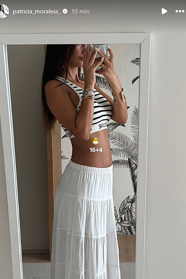 La joven bilbaína está embarazada de 20 semanas.