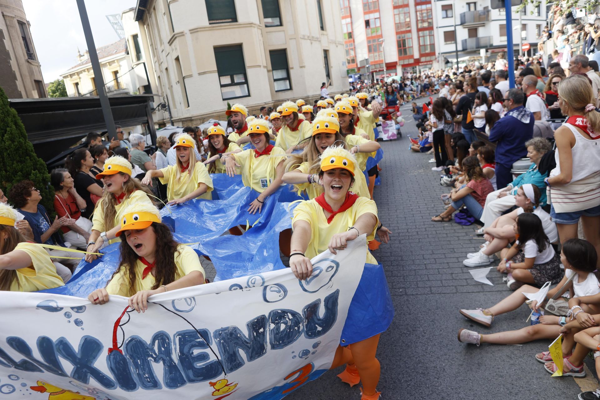 Así han empezado los &#039;Saninazios&#039; en Algorta