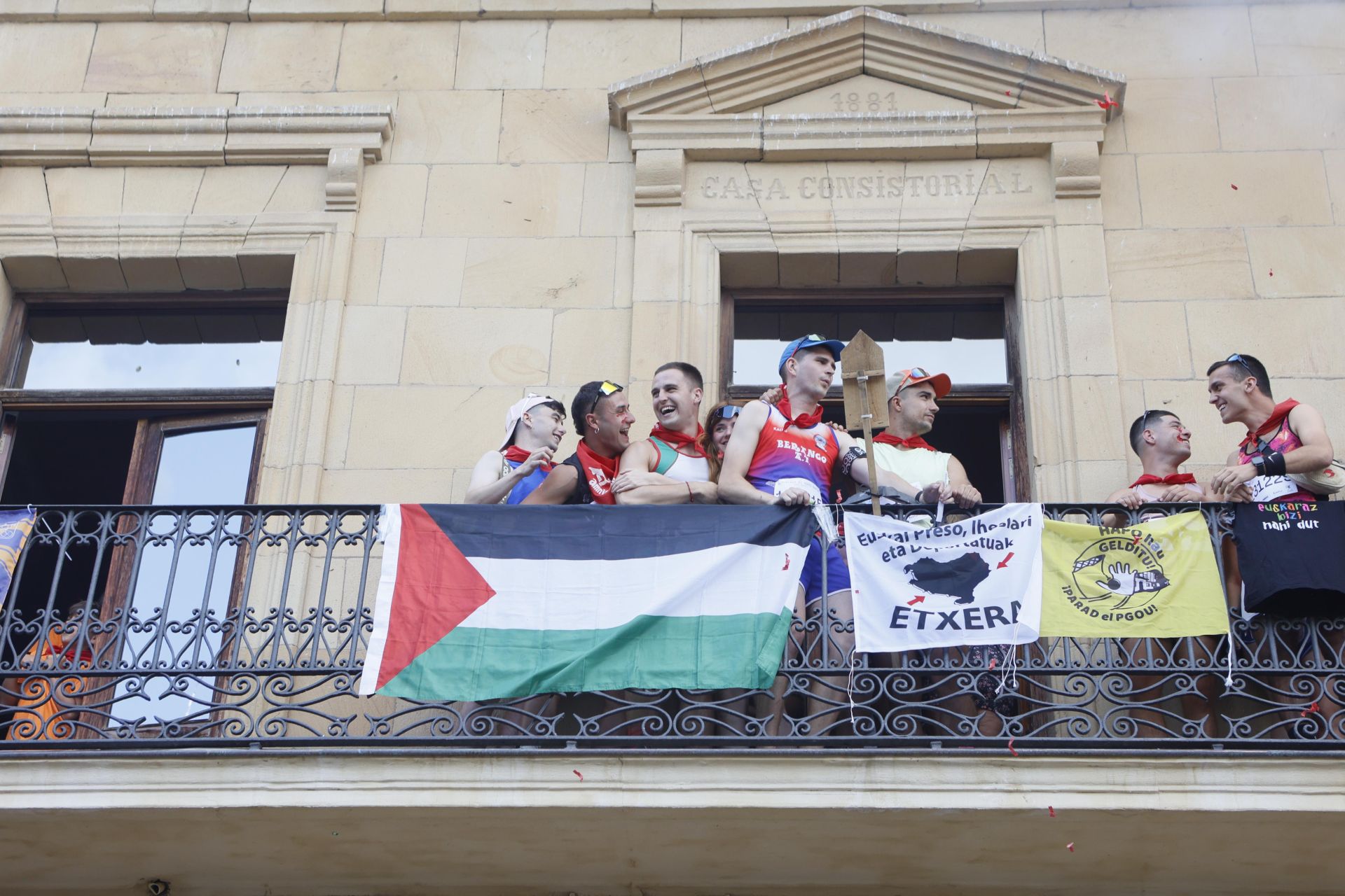 Así han empezado los &#039;Saninazios&#039; en Algorta