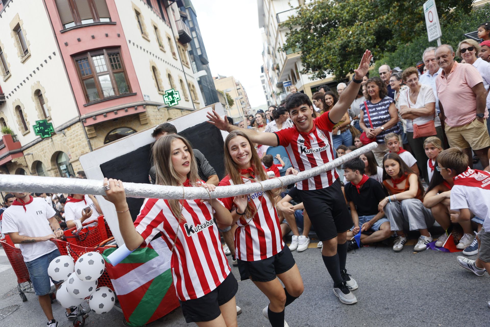 Así han empezado los &#039;Saninazios&#039; en Algorta