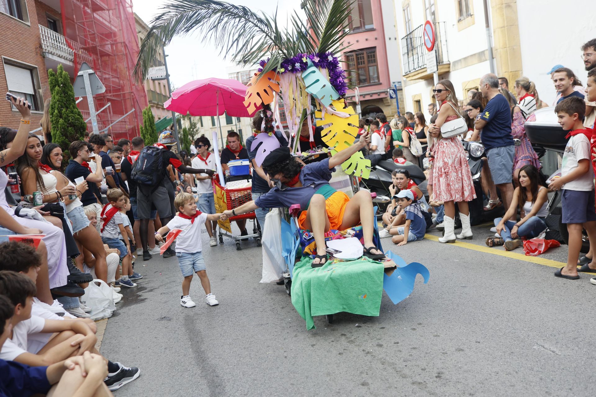 Así han empezado los &#039;Saninazios&#039; en Algorta