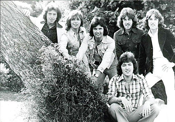 Última sesión fotográfica de la Miami Showband.