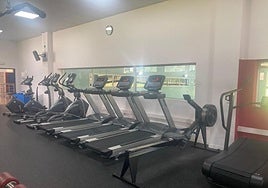 Gimnasio del polideportivo 'El Jaro'.
