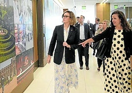 Etxanobe durante uno de los encuentros mantenidos en Houston.