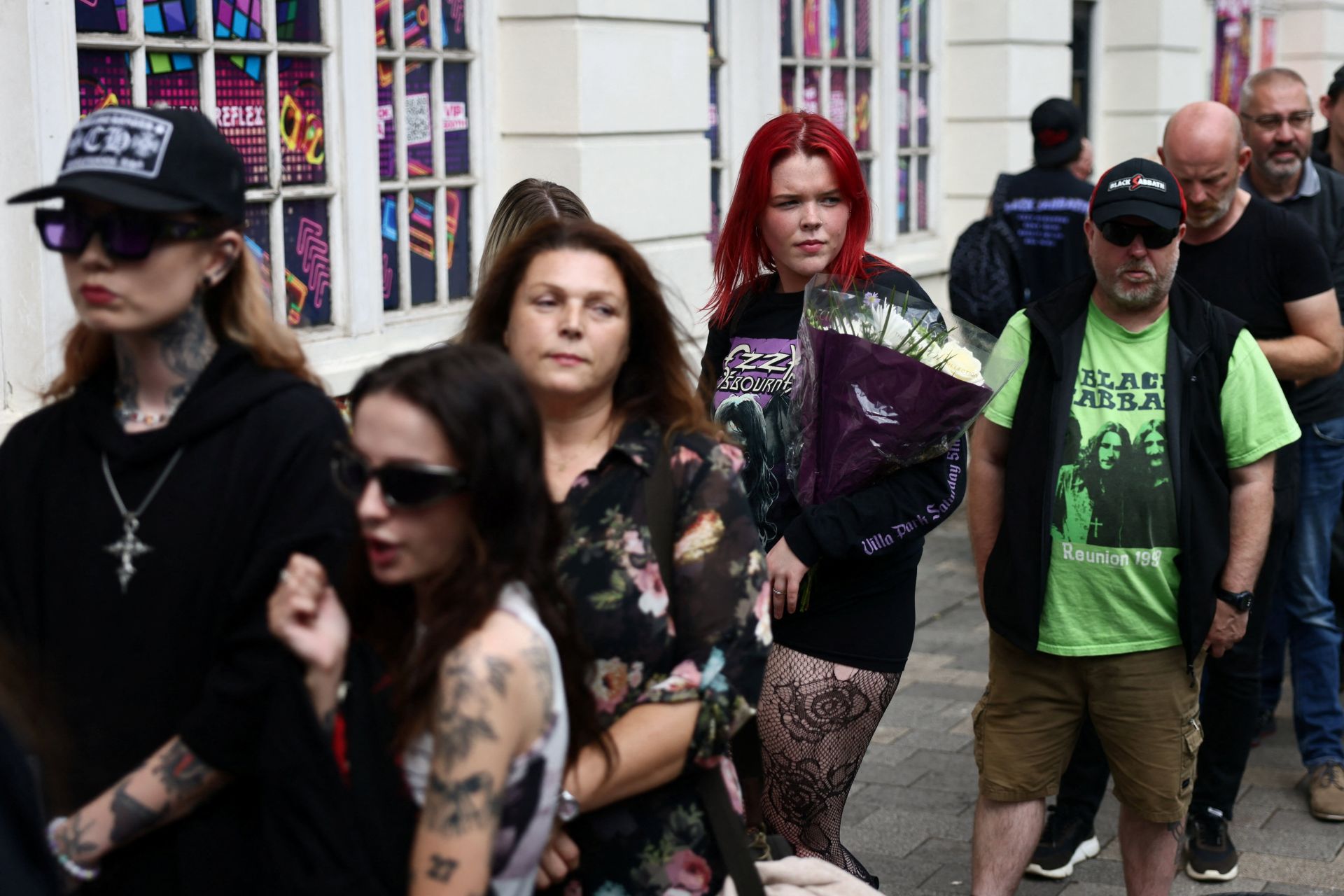 Las imágenes del funeral de Ozzy Osborne