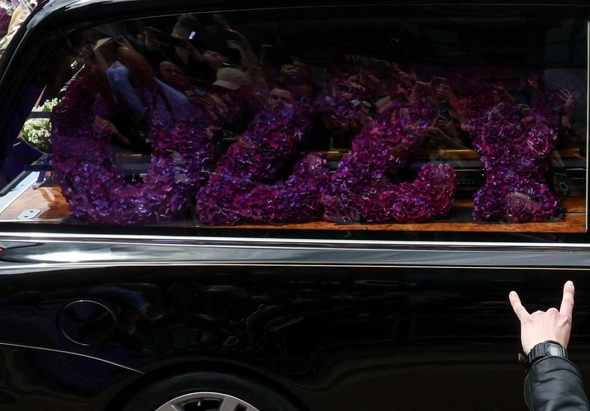 Las imágenes del funeral de Ozzy Osborne