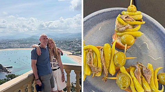 Gildas, playa y... chaparrón sorpresa: la pareja de famosos que ha elegido Euskadi para pasar sus vacaciones