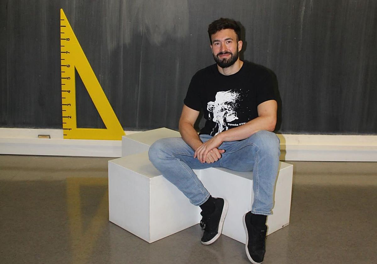 Miguel Aguilera, en la sede en Bilbao del Centro Vasco de Matemáticas Aplicadas.