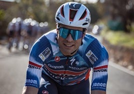 Mikel Landa regresa a la competición en la Vuelta a Burgos tras la grave caída del Giro: «Estoy un poco nervioso»