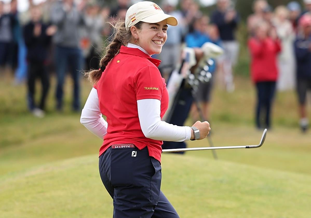 Paula Martín ganó el 15 de junio el British amateur y disputa ahora su primer Open absoluto.