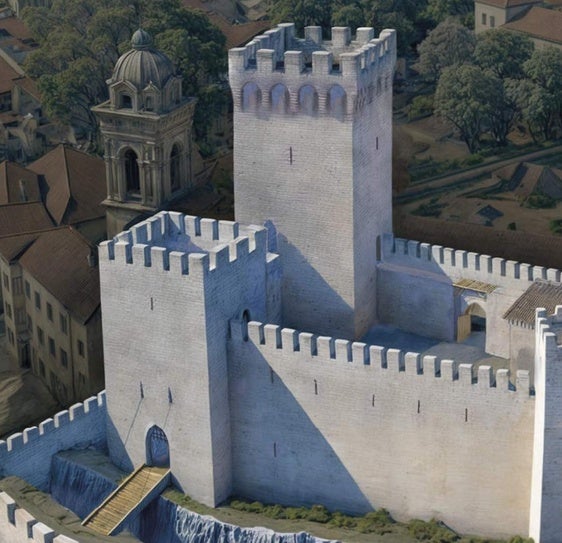 El castillo desde el que se gobernó Vitoria