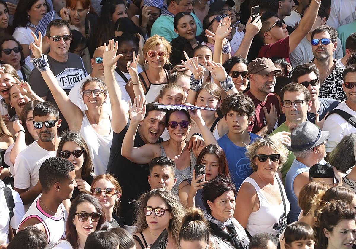 Un calor sofocante volverá a marcar el Chupinazo de fiestas de Vitoria.