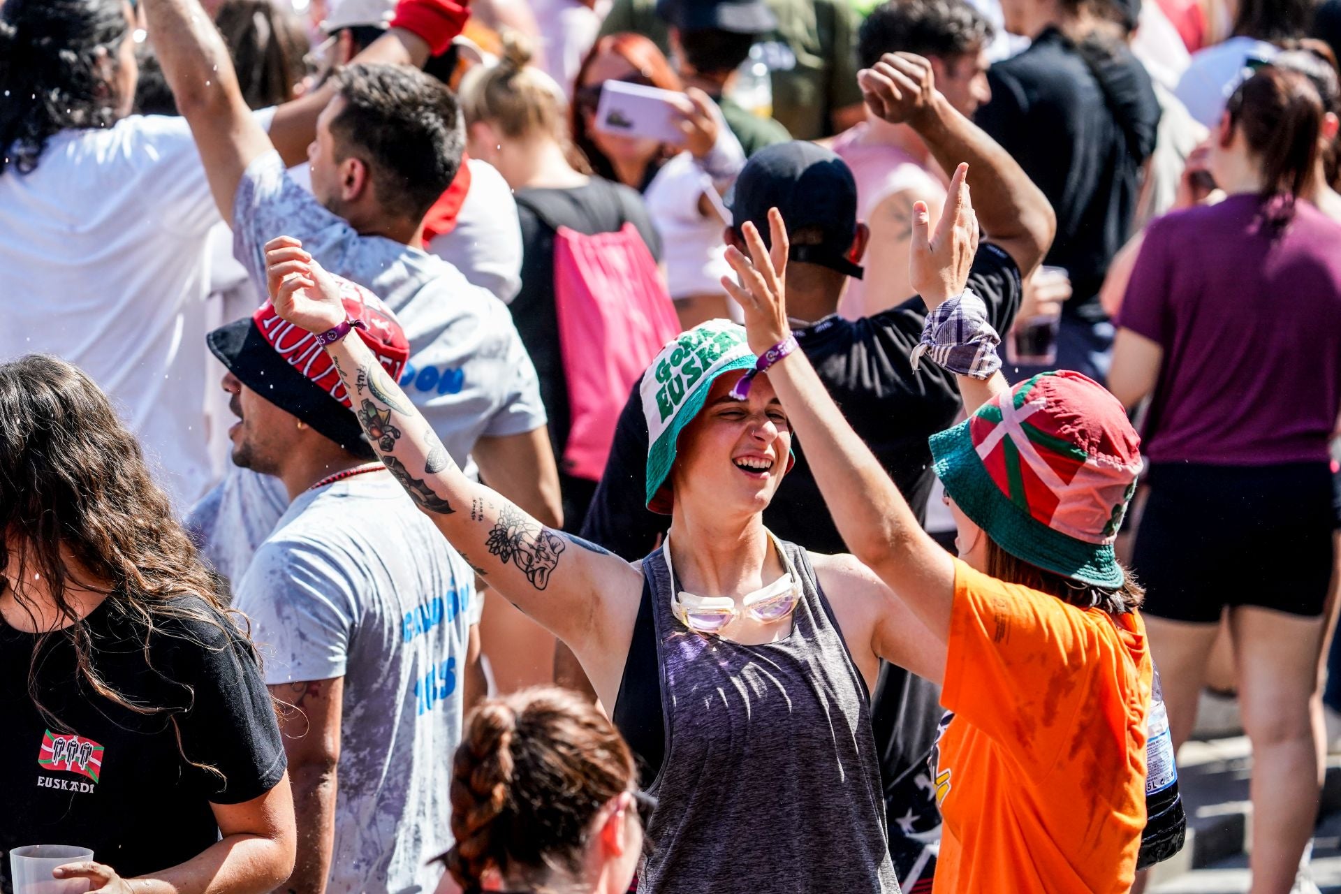 La bajada de Celedón en imágenes