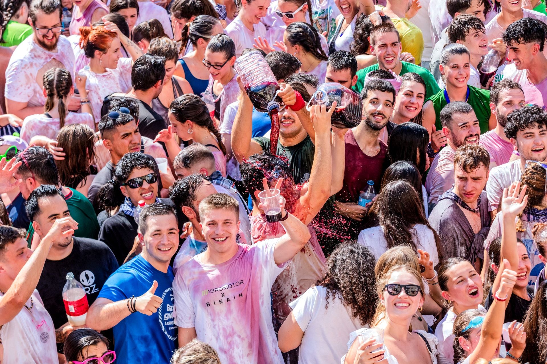 La bajada de Celedón en imágenes