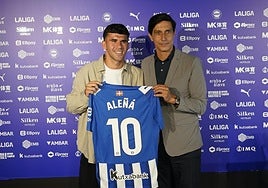 Aleñá: «Coudet quería que volviera y yo trabajar con él»